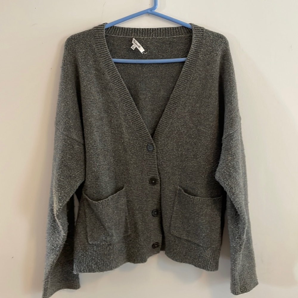 Madewell Fuzzy Cardigan
